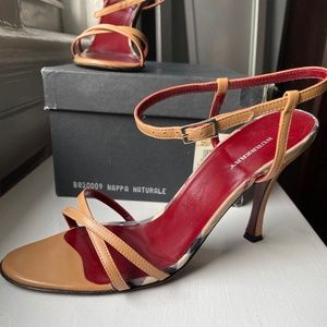 Burberry strappy sandals